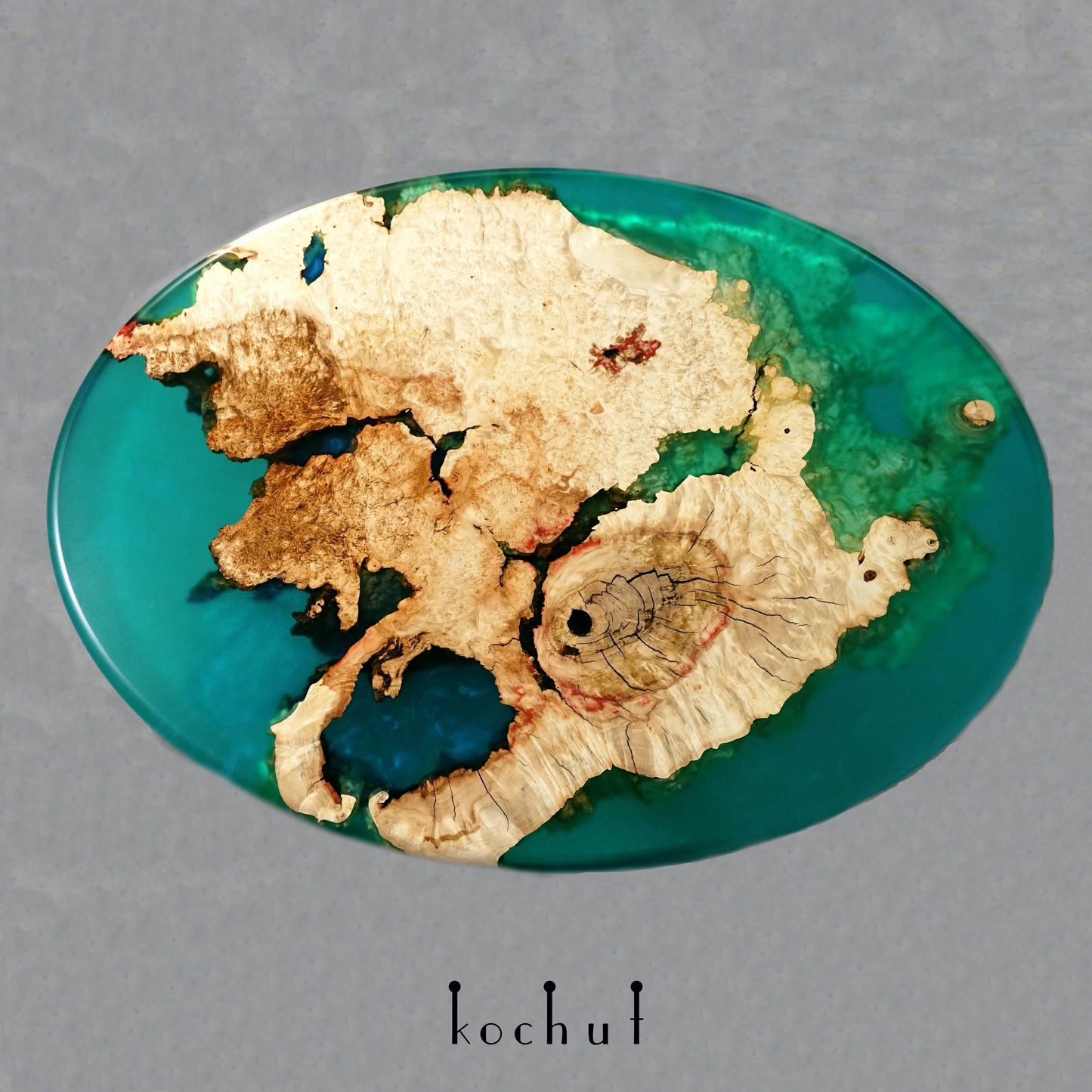 Malachit-Konstellation — Couchtisch