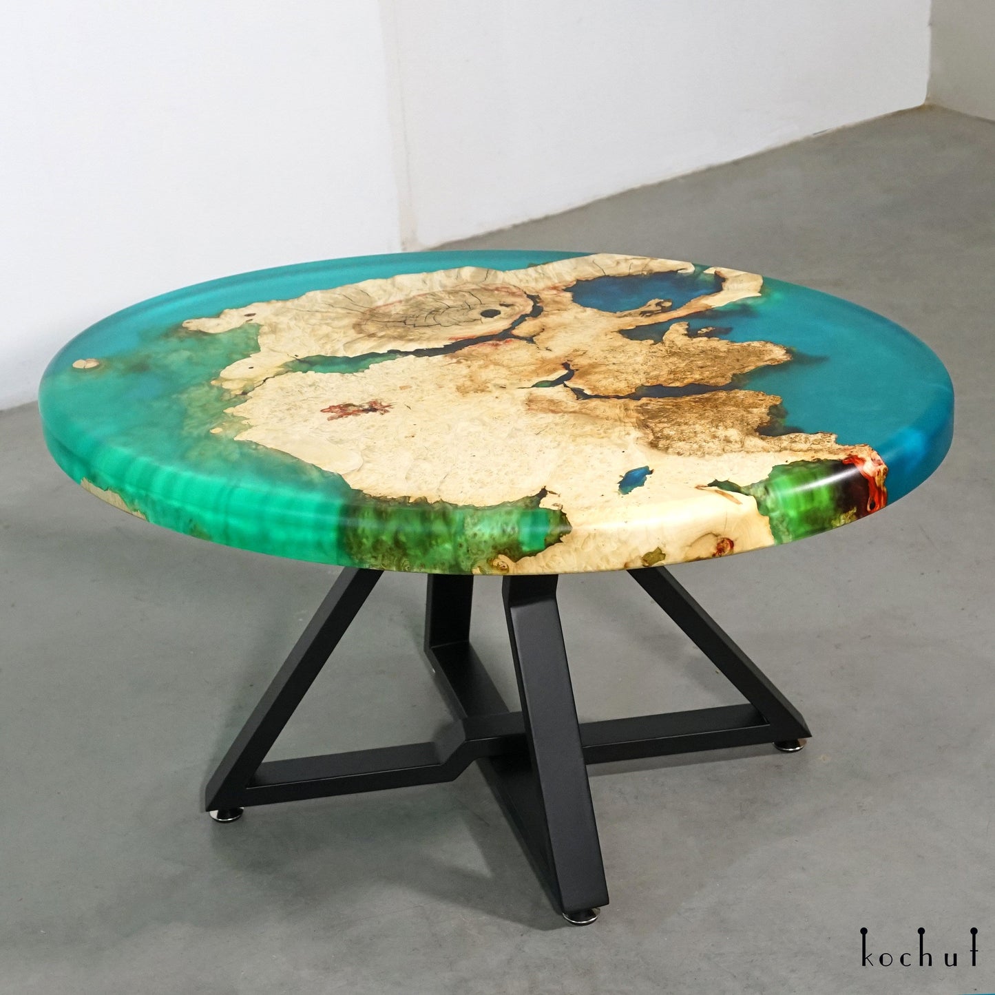 Malachit-Konstellation — Couchtisch