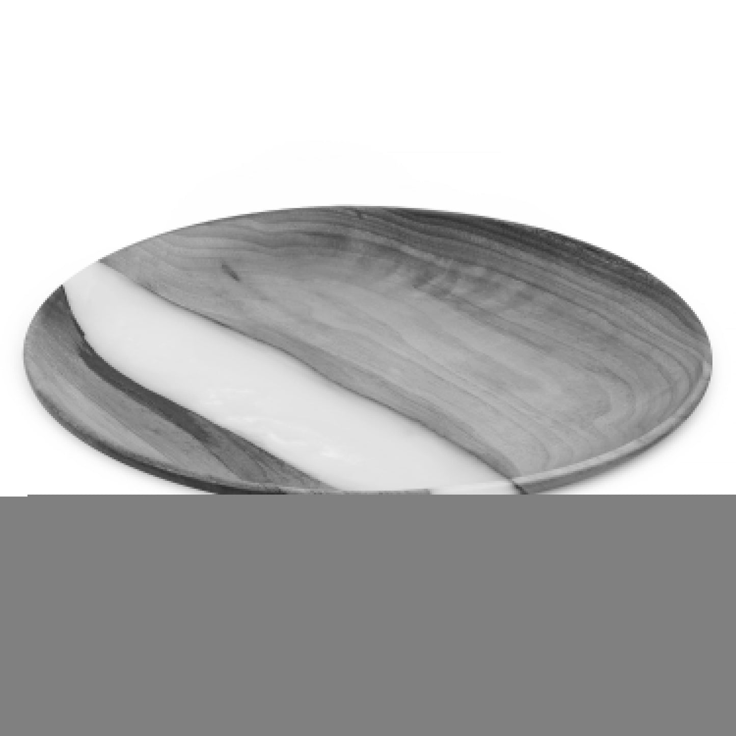 Satori. Platinum — Dekorationsplatte. Größe: S (290 mm)