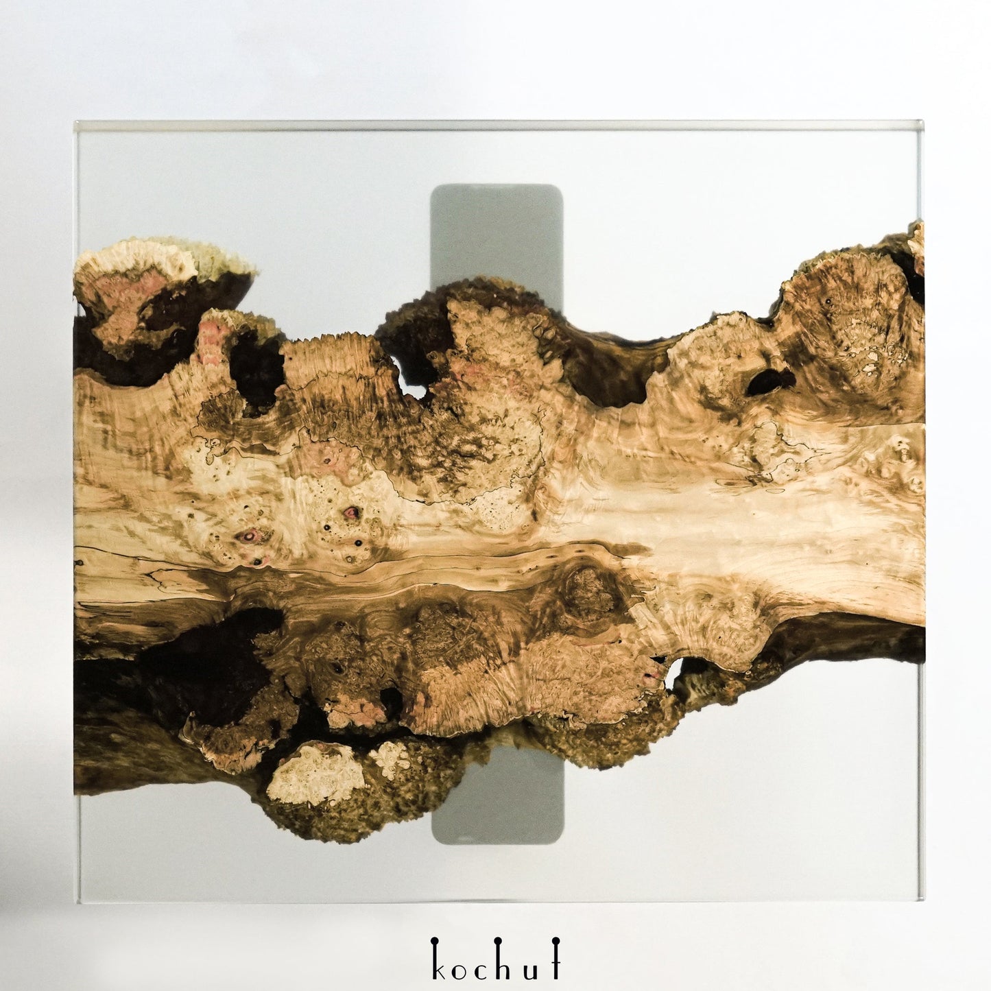 Soulwood — Holz- und Epoxidharz-Couchtisch