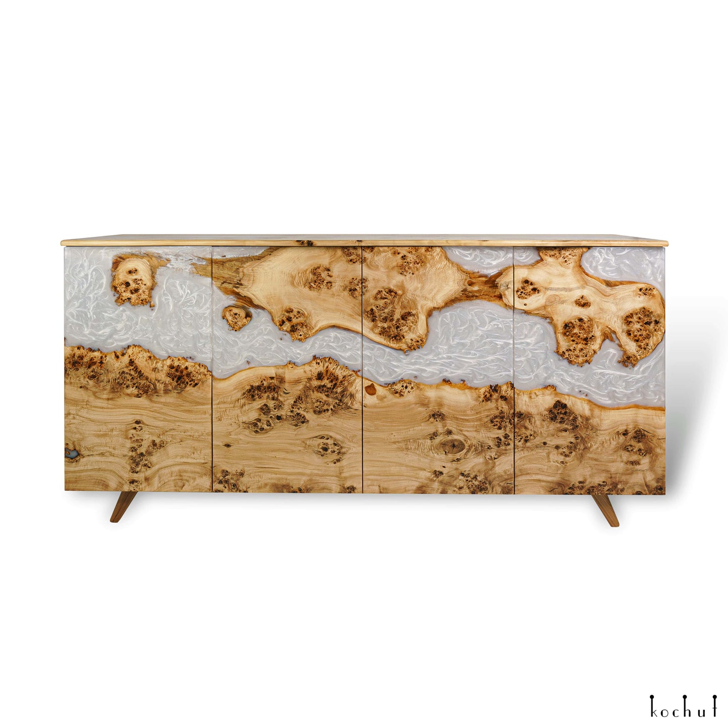 Artemis — Holz- und Epoxidharz-Schrank