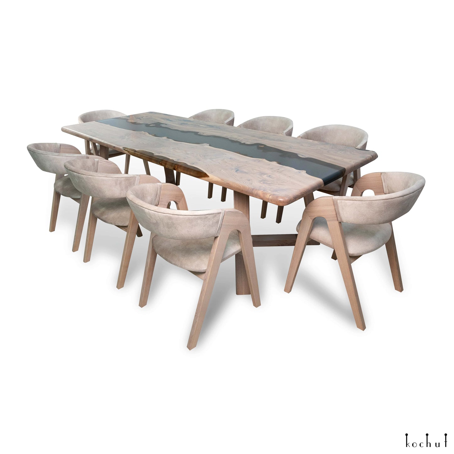 Alliance — Holz- und Epoxidharztisch