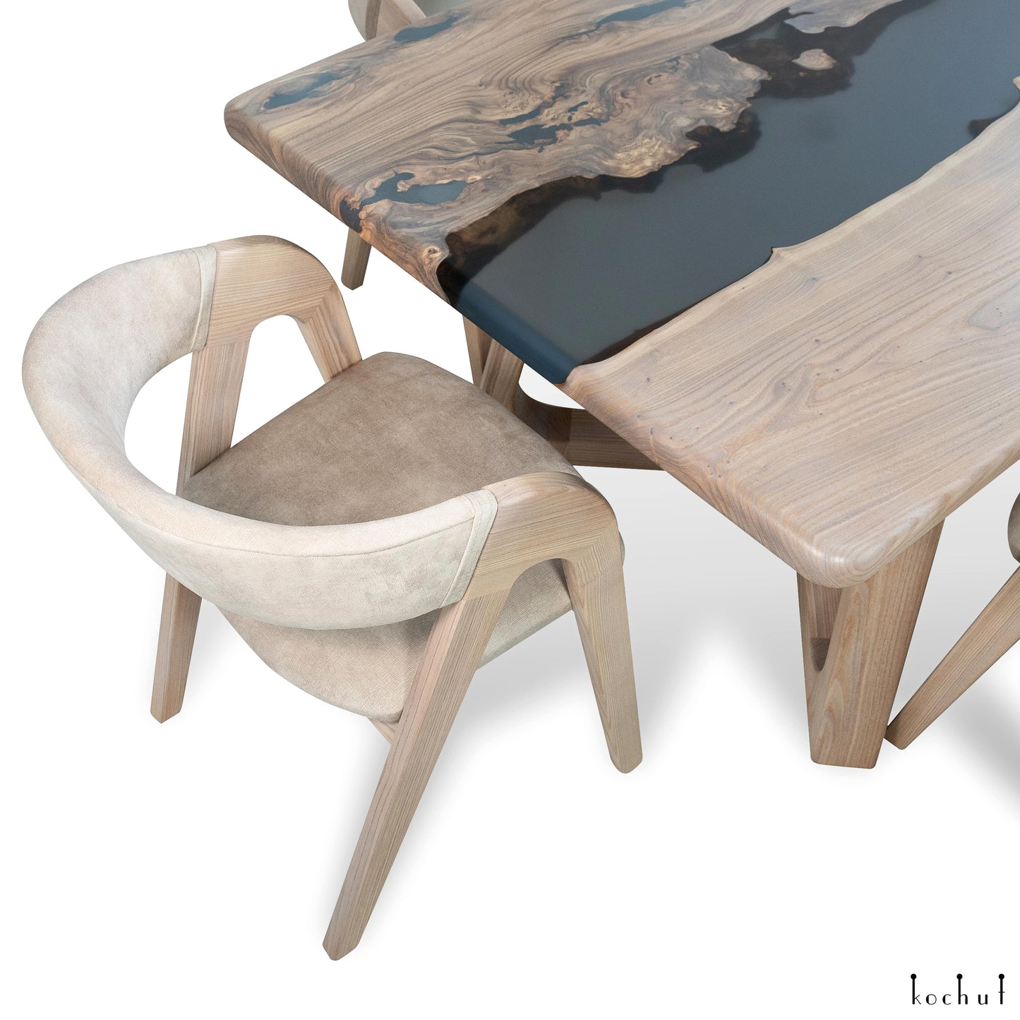 Alliance — Holz- und Epoxidharztisch