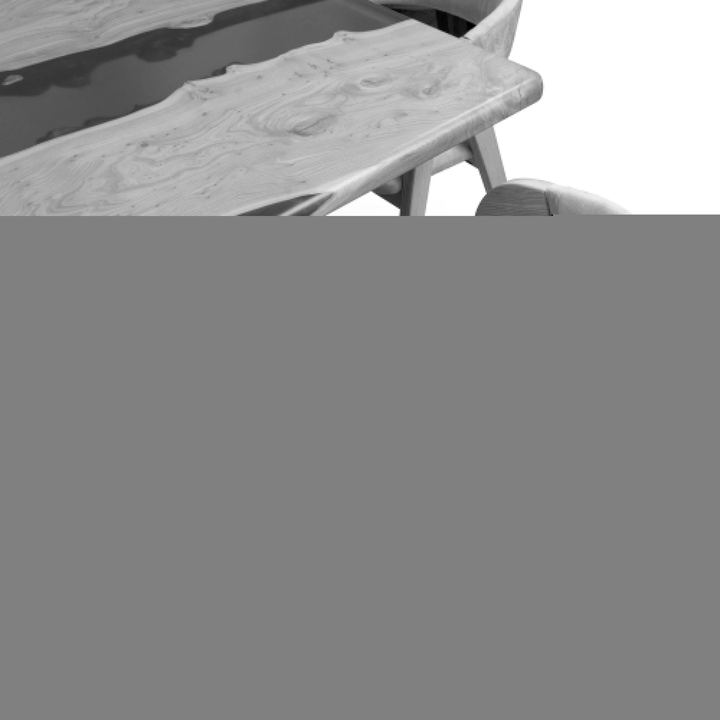 Alliance — Holz- und Epoxidharztisch