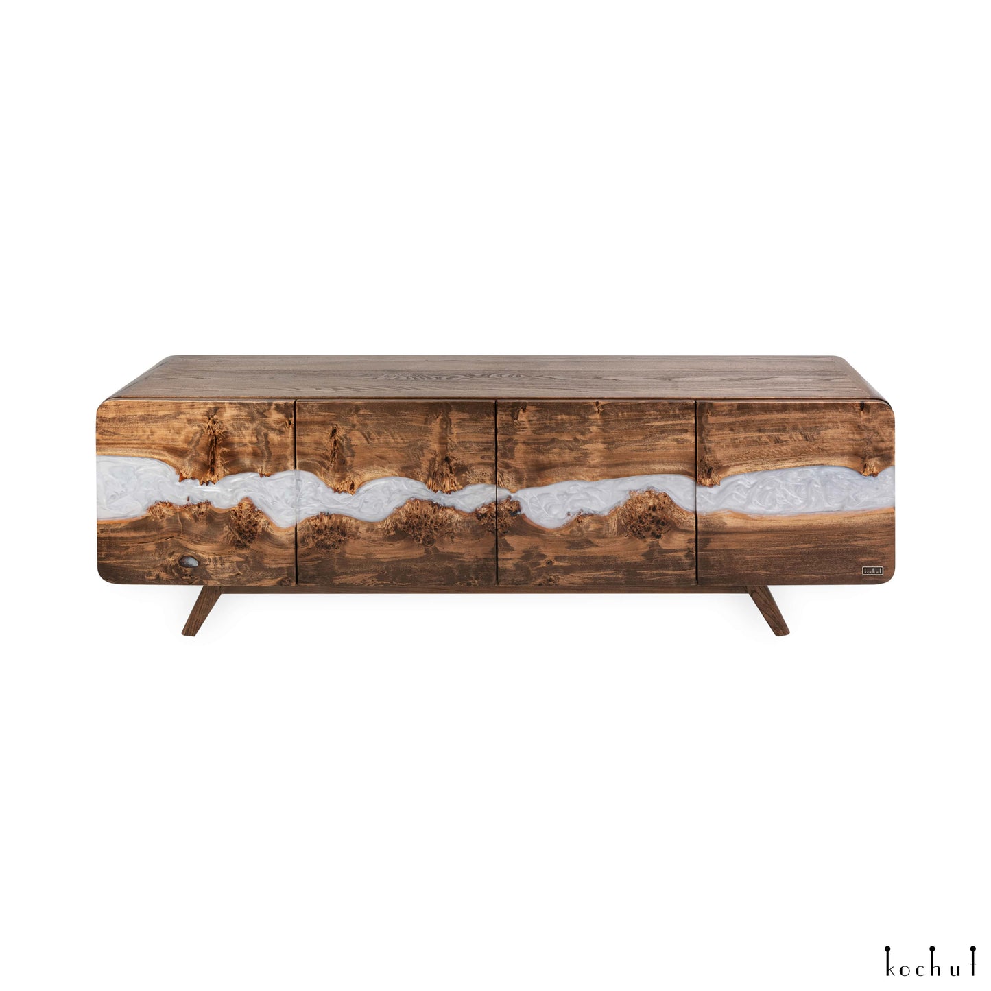 Sacramento — Holz- und Epoxidharz-Schrank