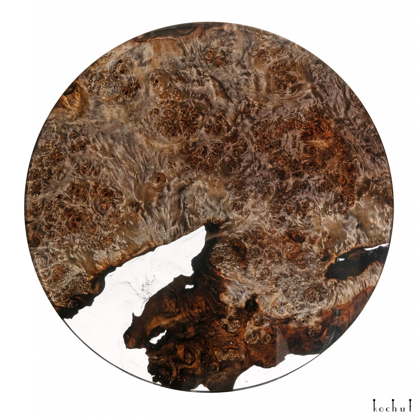 Molfaria – Couchtisch aus Holz und Epoxidharz