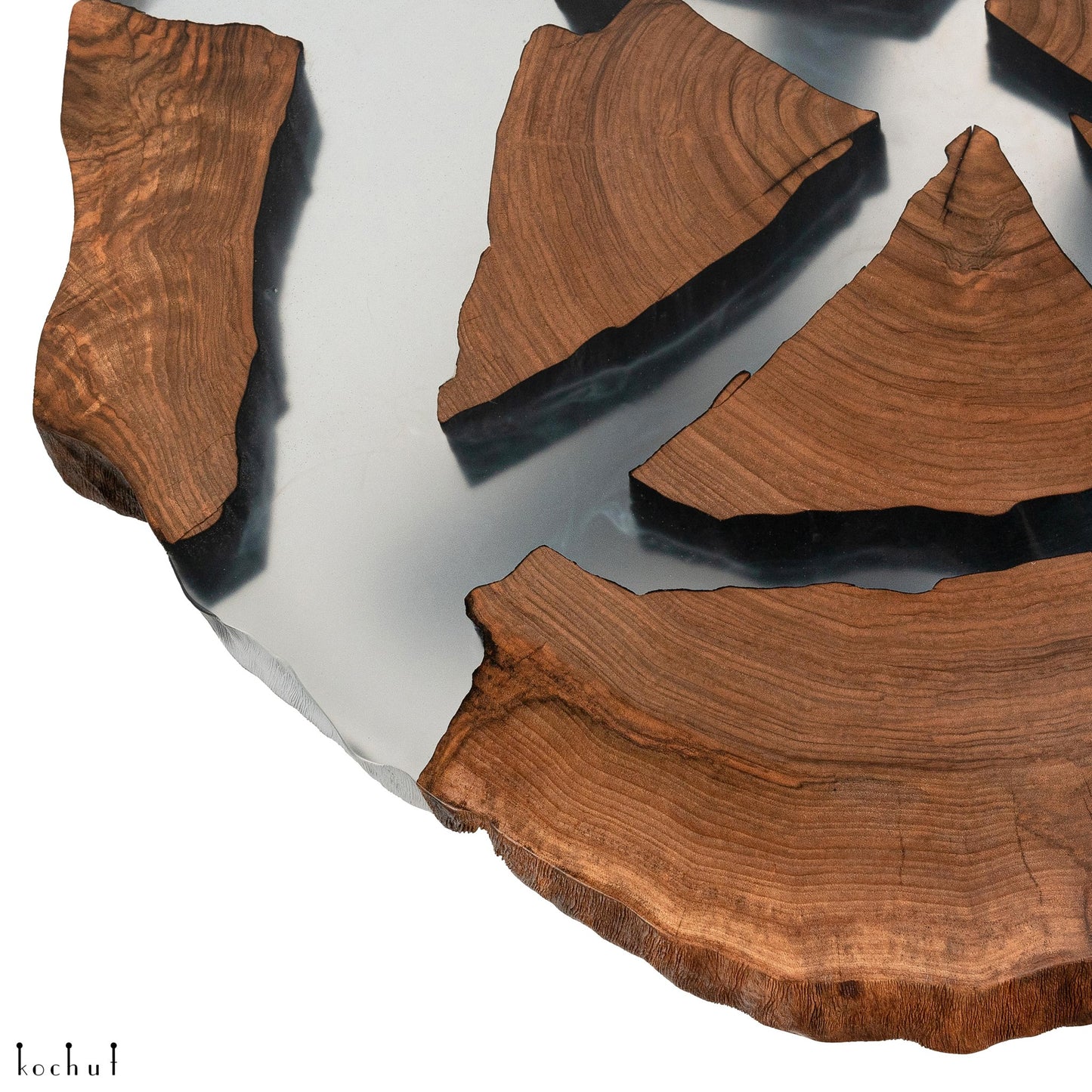 Neuschottland – Couchtisch aus Holz und Epoxidharz