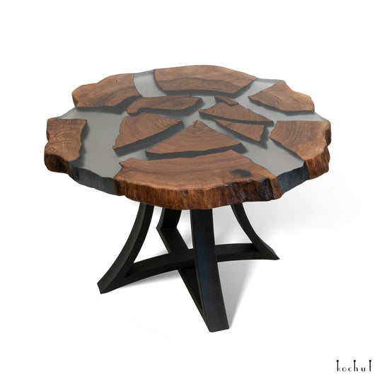 Neuschottland – Couchtisch aus Holz und Epoxidharz