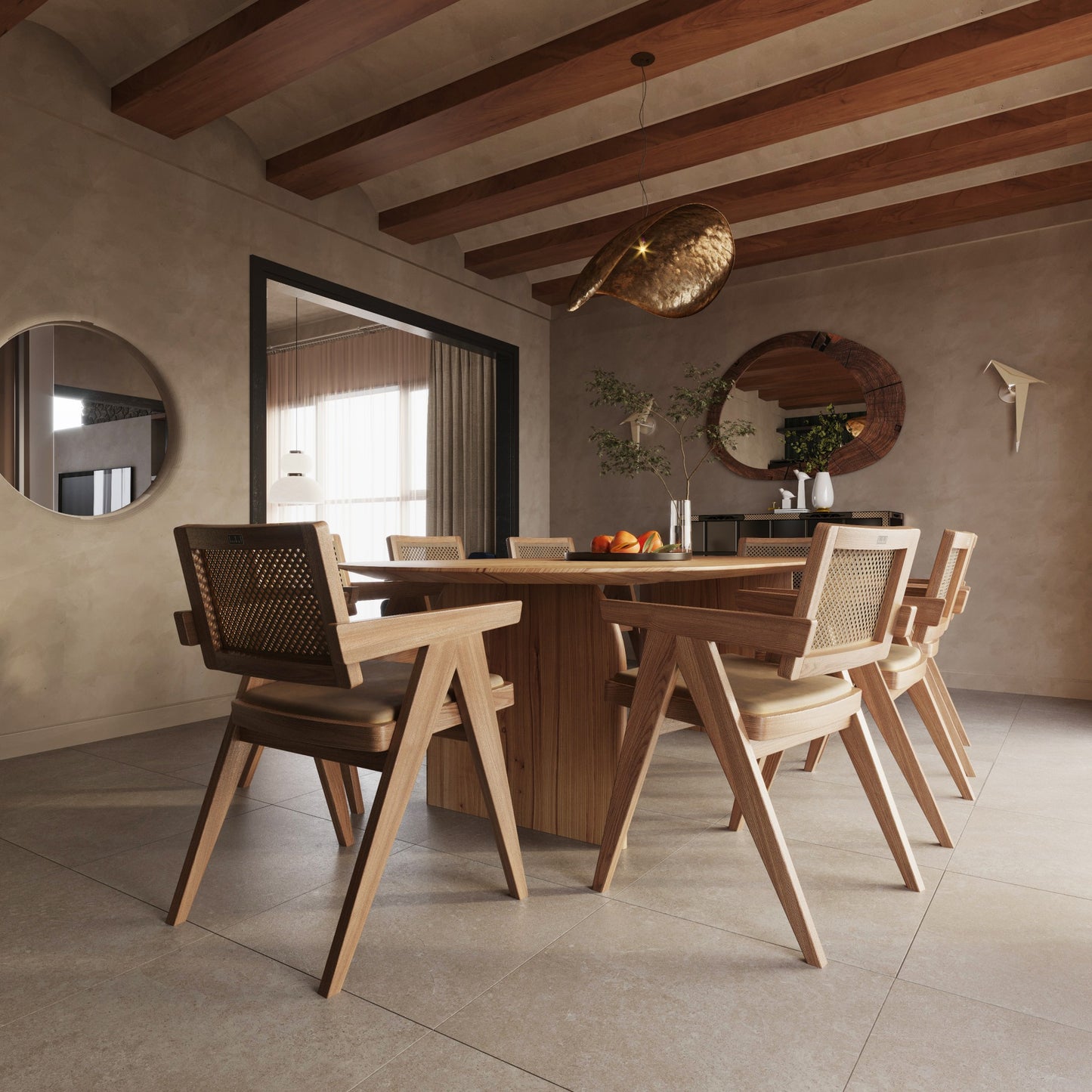 Ascania — Holztisch für den Essbereich