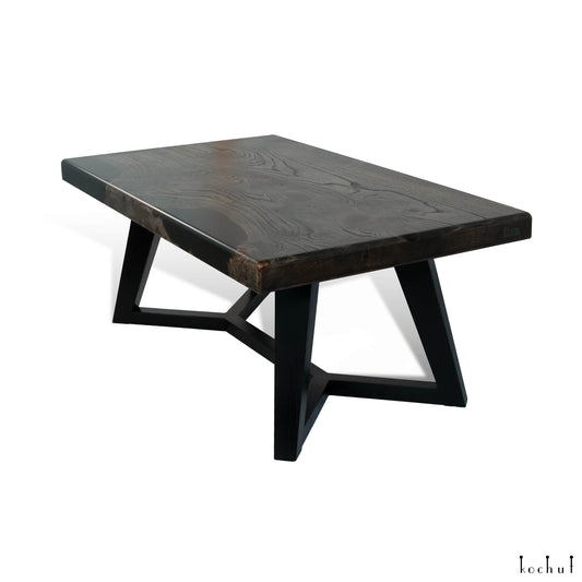 Condor — Holz- und Epoxidharz-Couchtisch