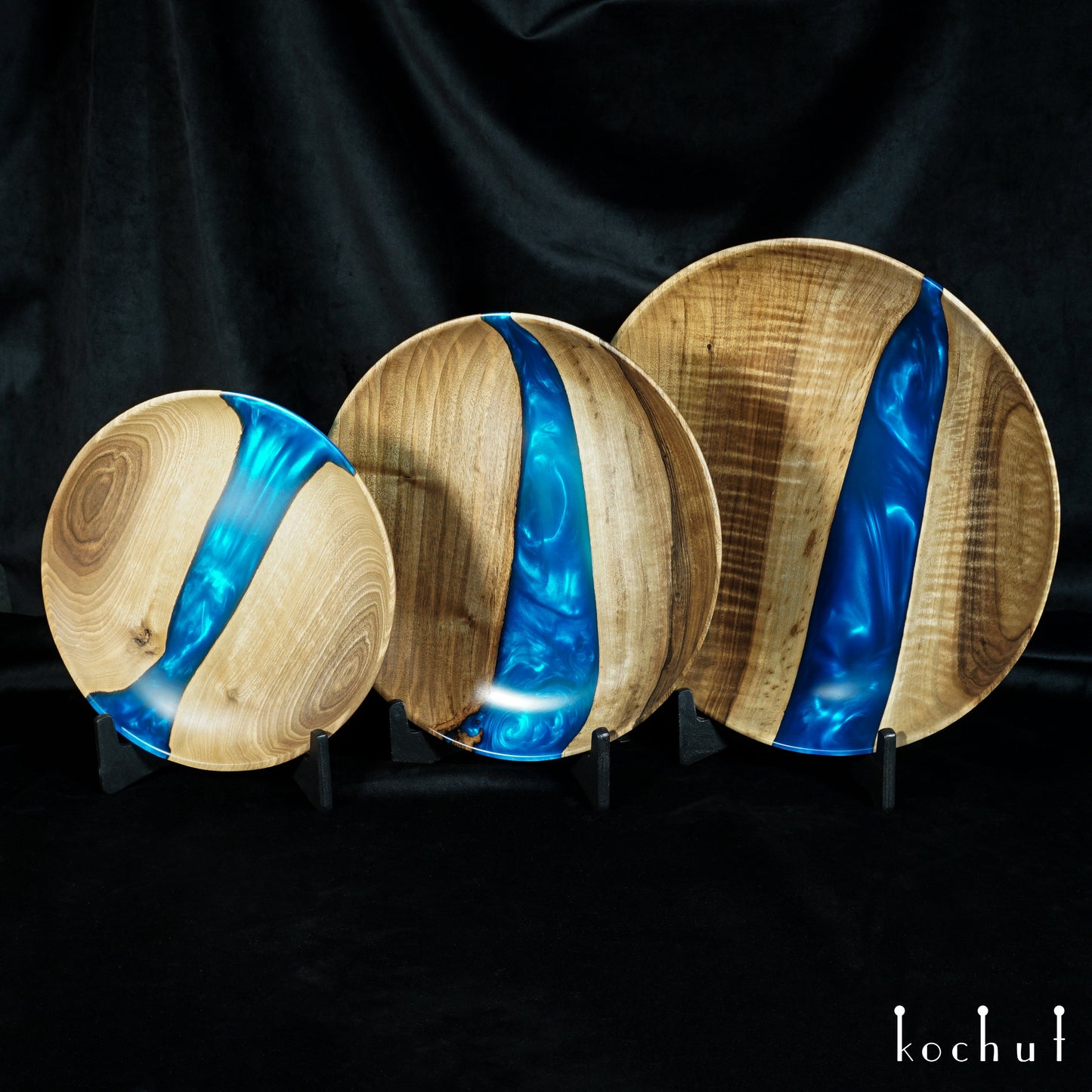 Satori. Saphir — Dekorationsplatte. Größe: S (290 mm)