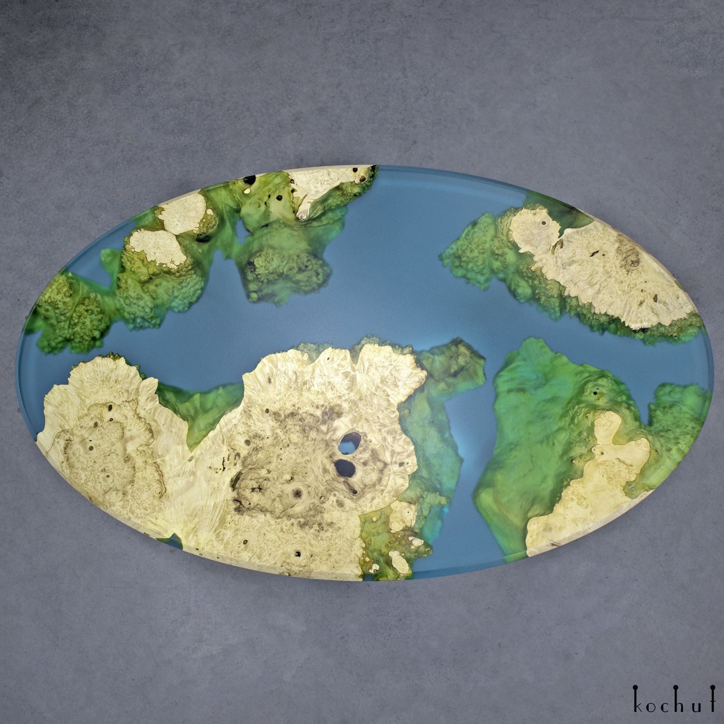 Santorini — Couchtisch (oval)