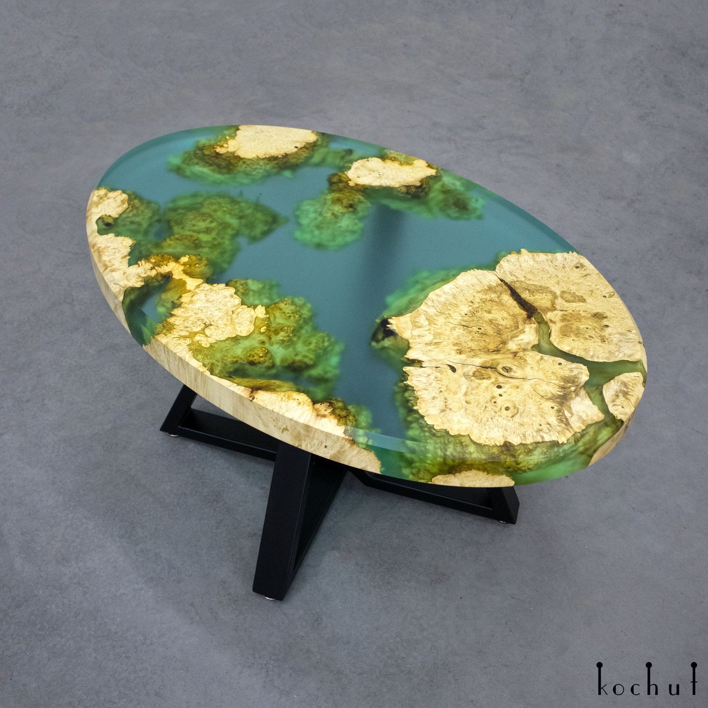 Santorini — Couchtisch (oval)