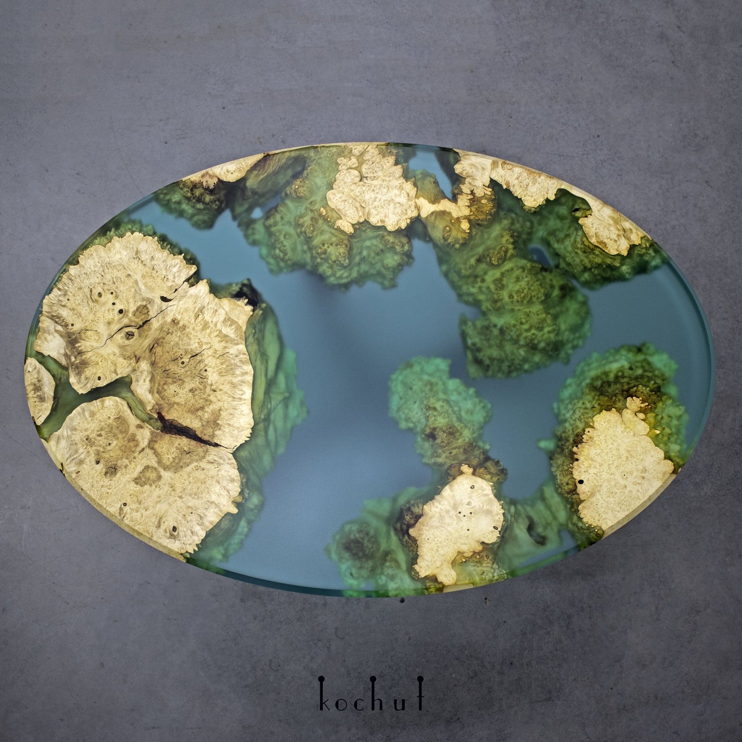 Santorini — Couchtisch (oval)