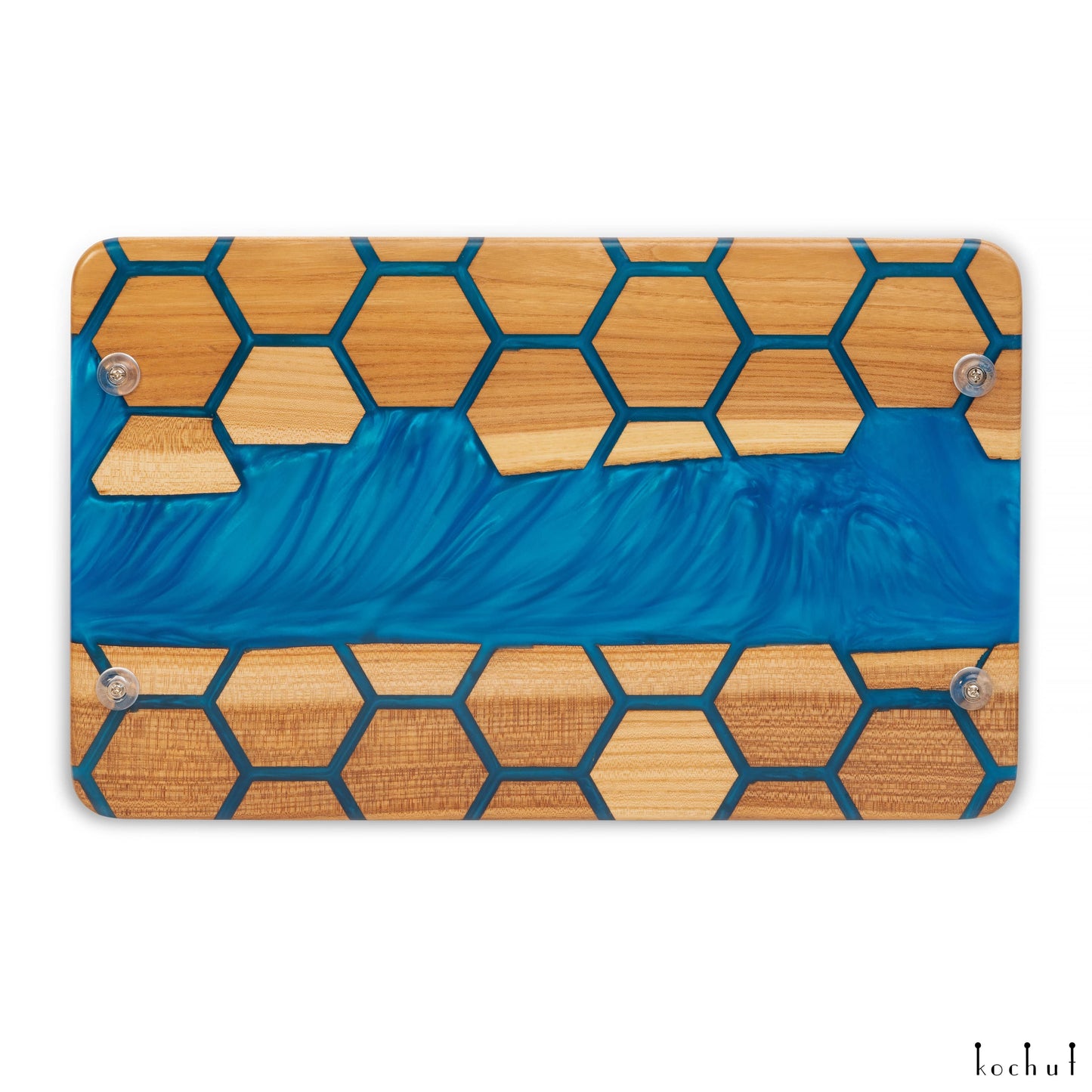 Bienenwaben. Saphir — Serviertablett