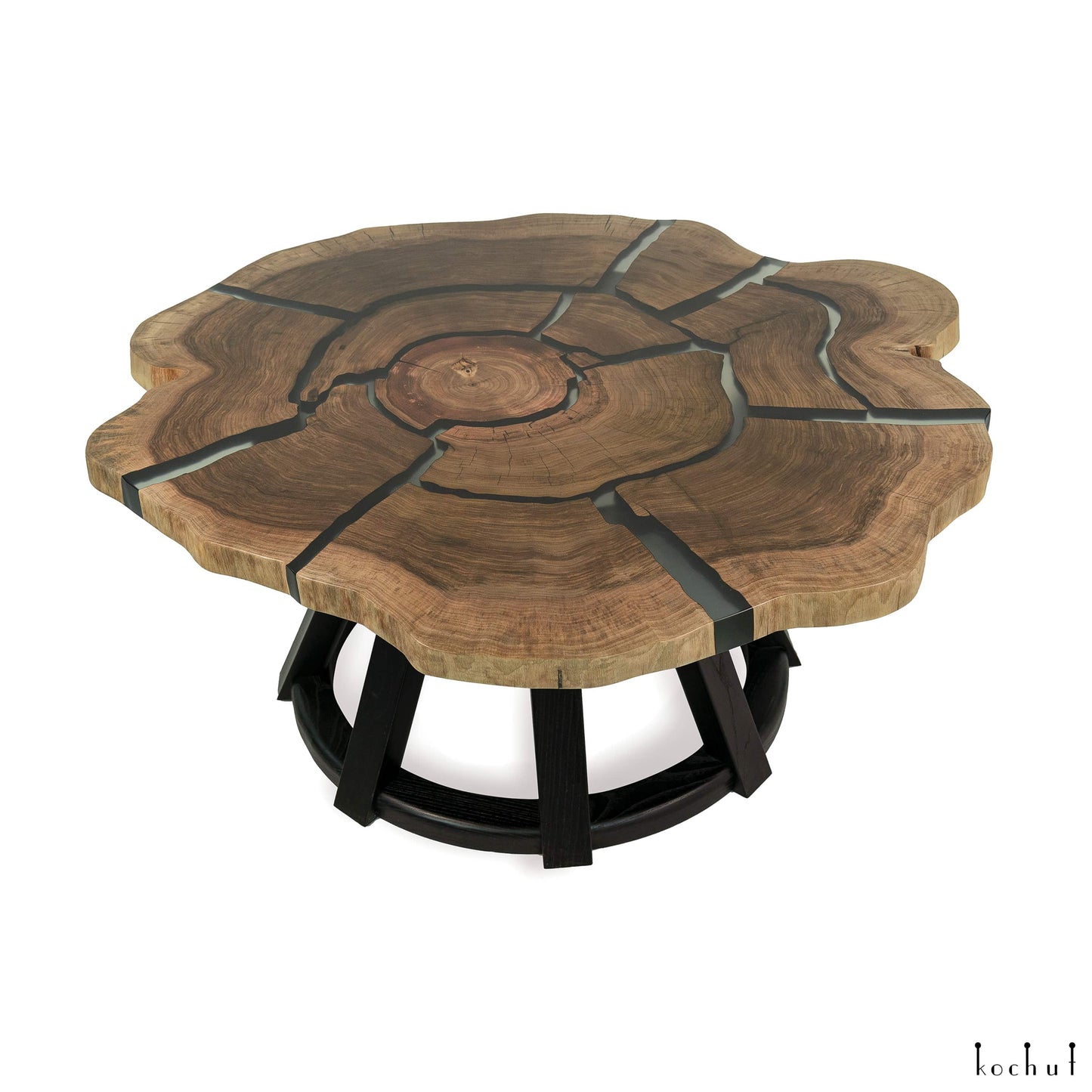 Shenborn — Holz- und Epoxidharztisch