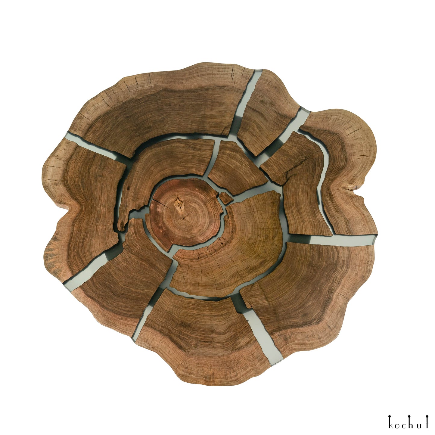 Shenborn — Holz- und Epoxidharztisch