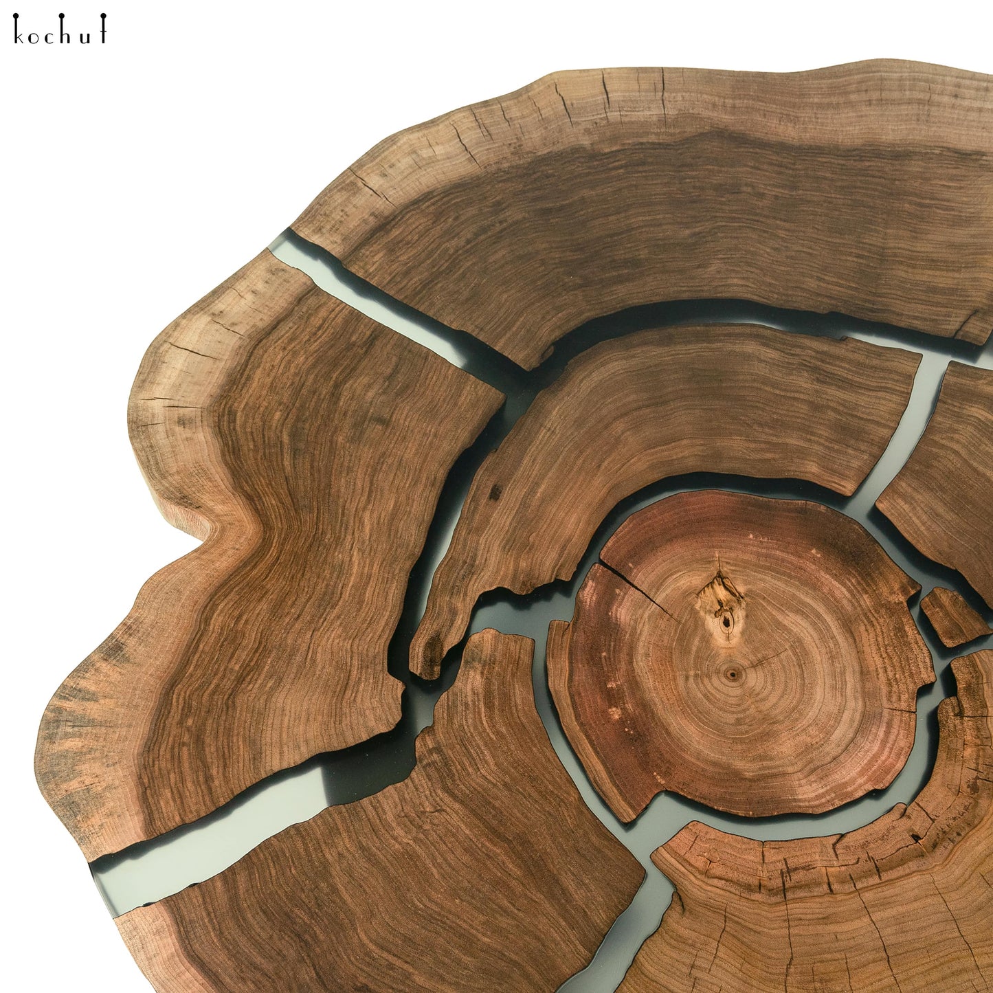Shenborn — Holz- und Epoxidharztisch
