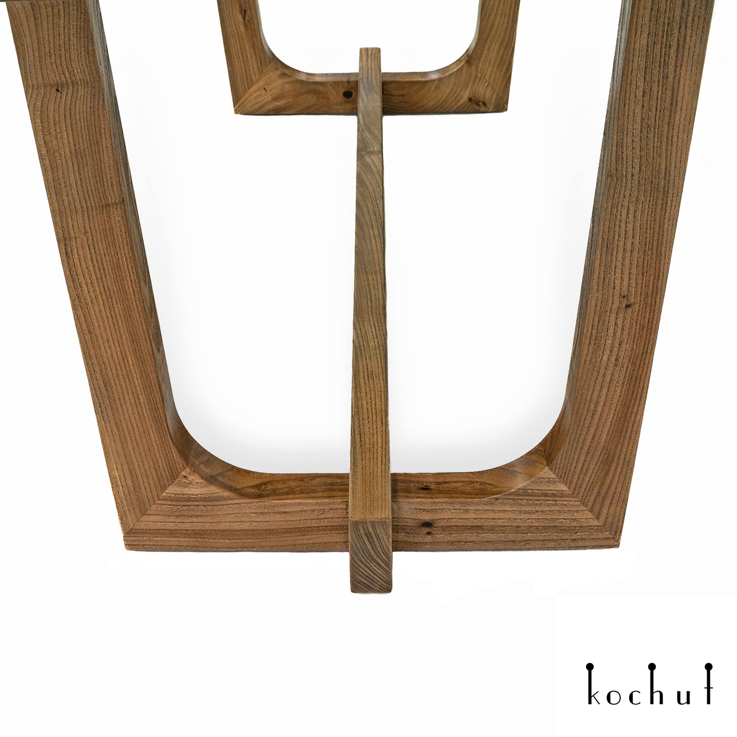 Monsoon — Esstisch aus Holz und Epoxidharz