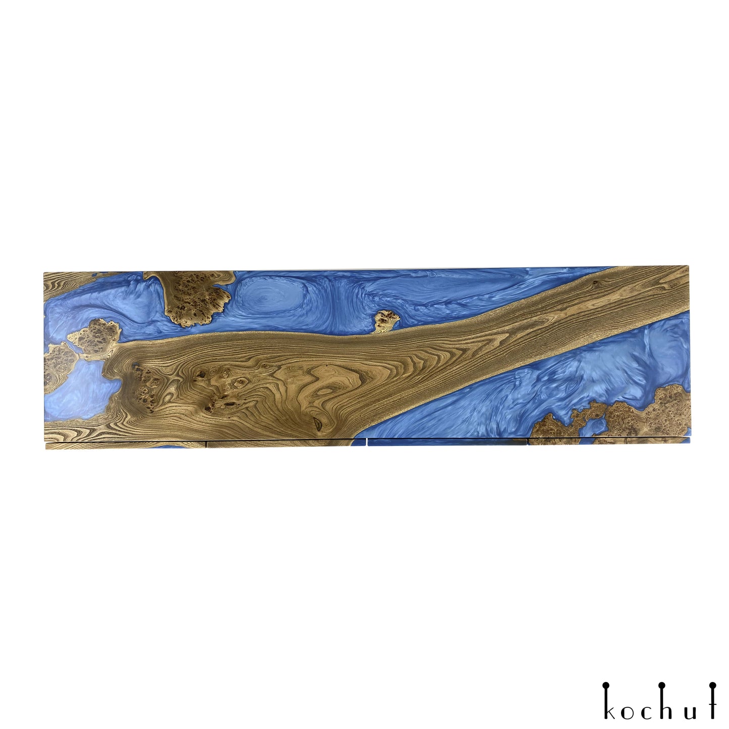 Renaissance — Holz- und Epoxidharz-Schrank