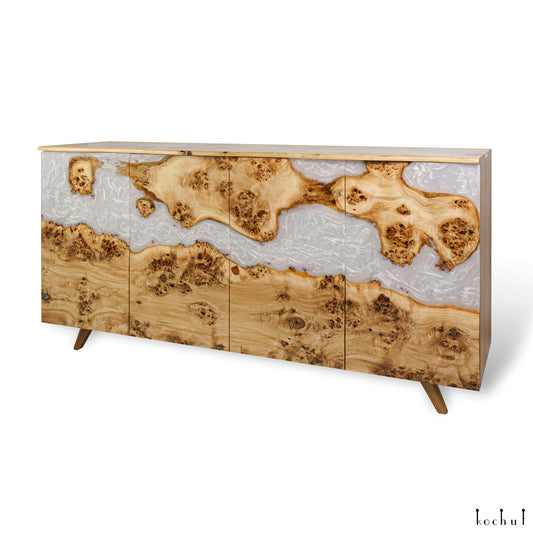 Artemis — Holz- und Epoxidharz-Schrank