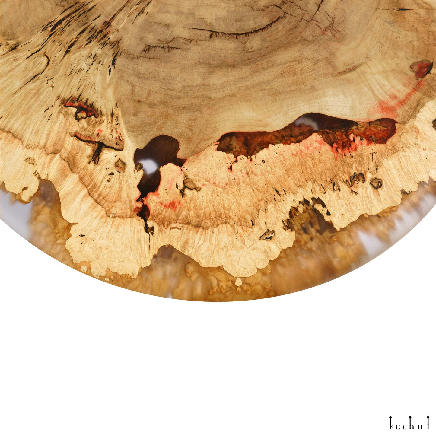 Arizona — Holz- und Epoxidharz-Couchtisch