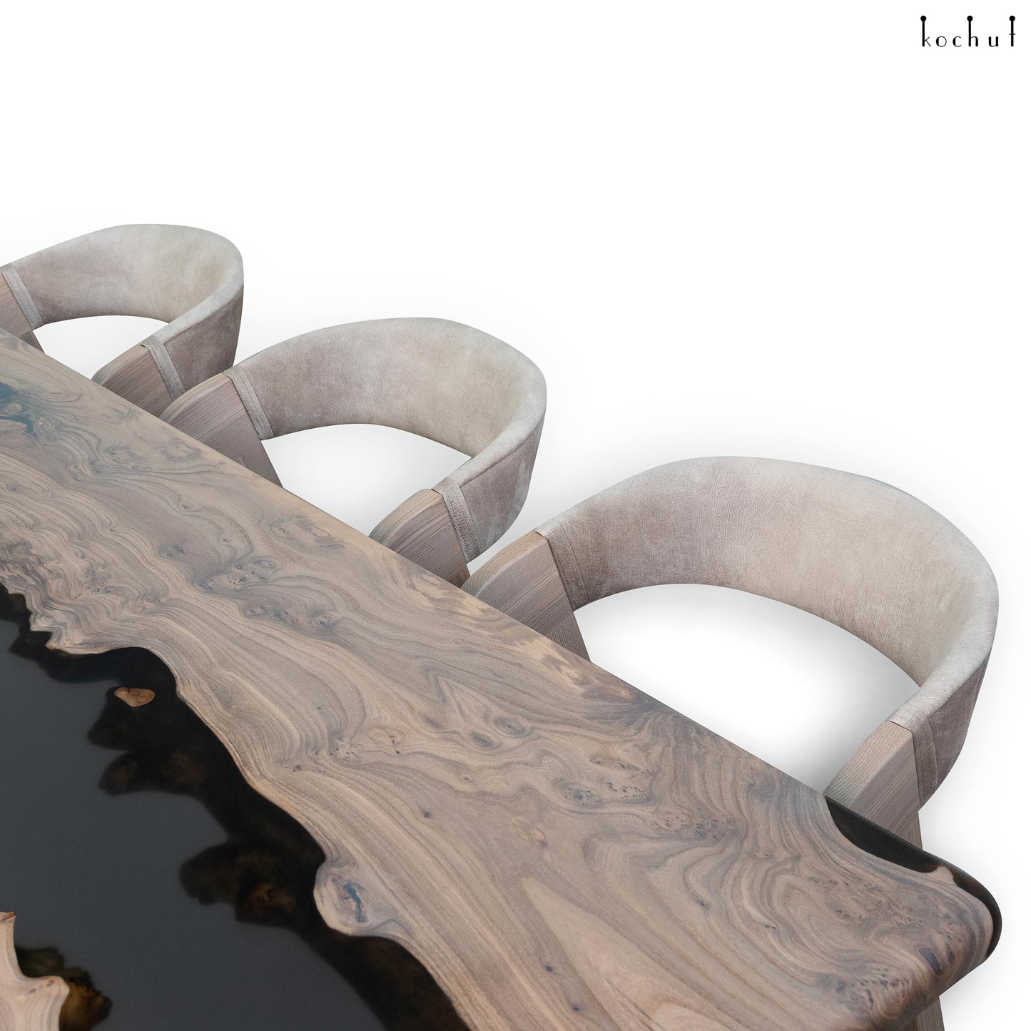 Alliance — Holz- und Epoxidharztisch