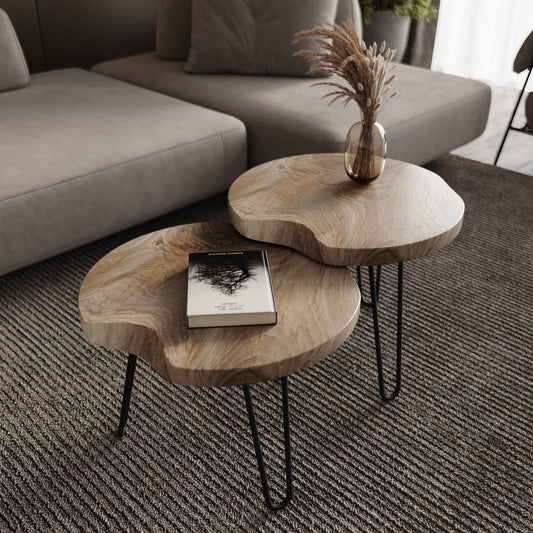 Wabi-Sabi – Couchtisch aus Holz